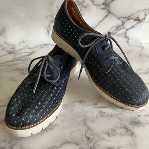 bussola men's liverpool Lauren pony indigo sneaker